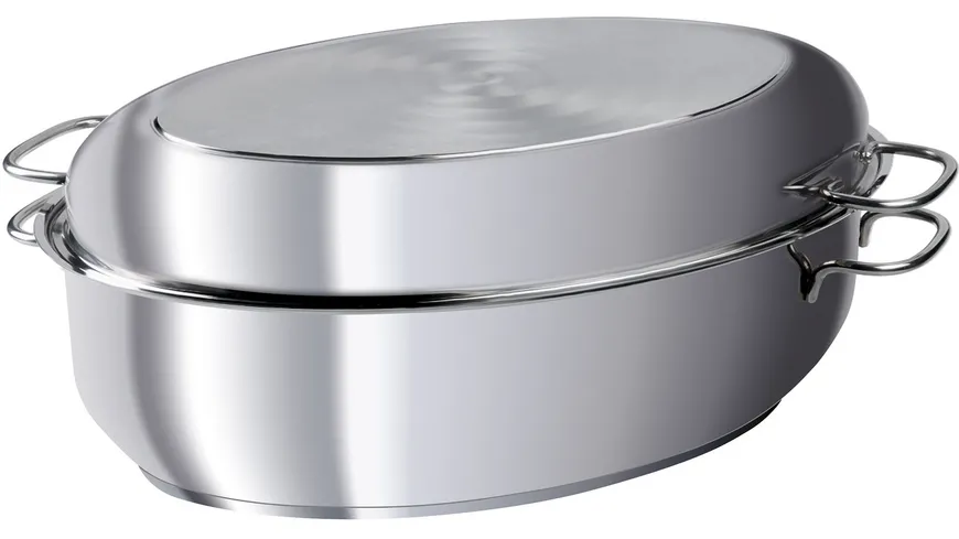 SSW Edelstahl Schlemmerbräter silber
