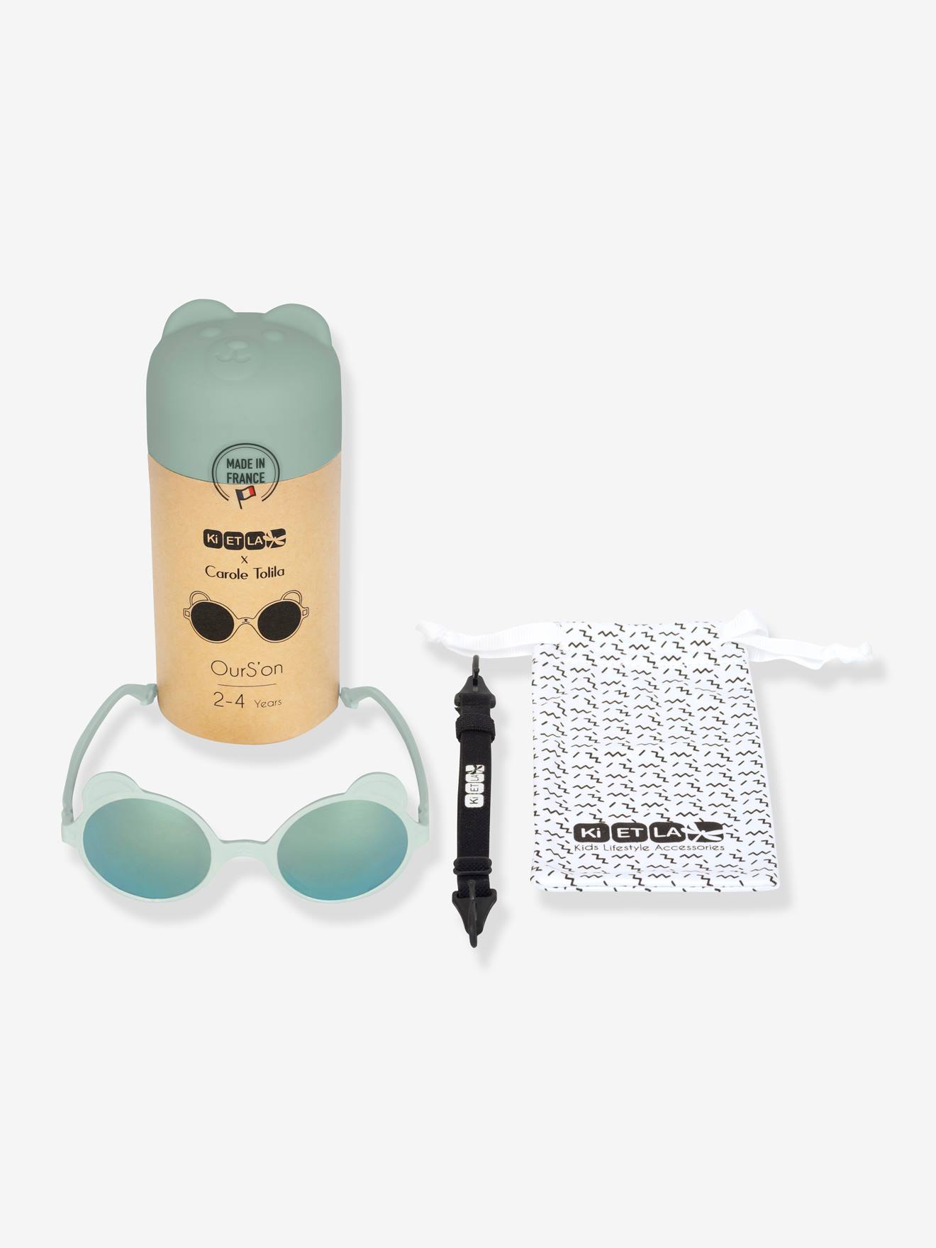 Ki-et-la Kinder Sonnenbrille Ki ET LA, 2-4 Jahre - hellbeige