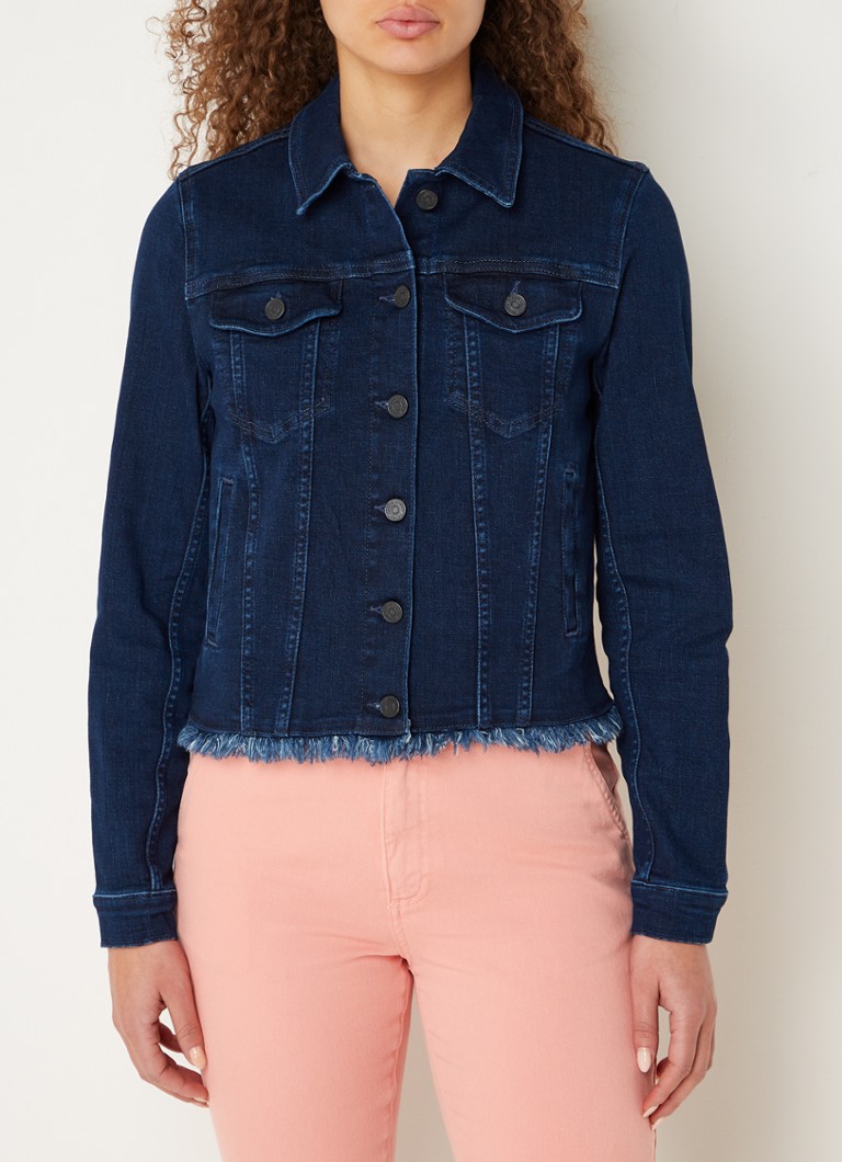 Claudia Sträter Denim jacket with chest and side pockets