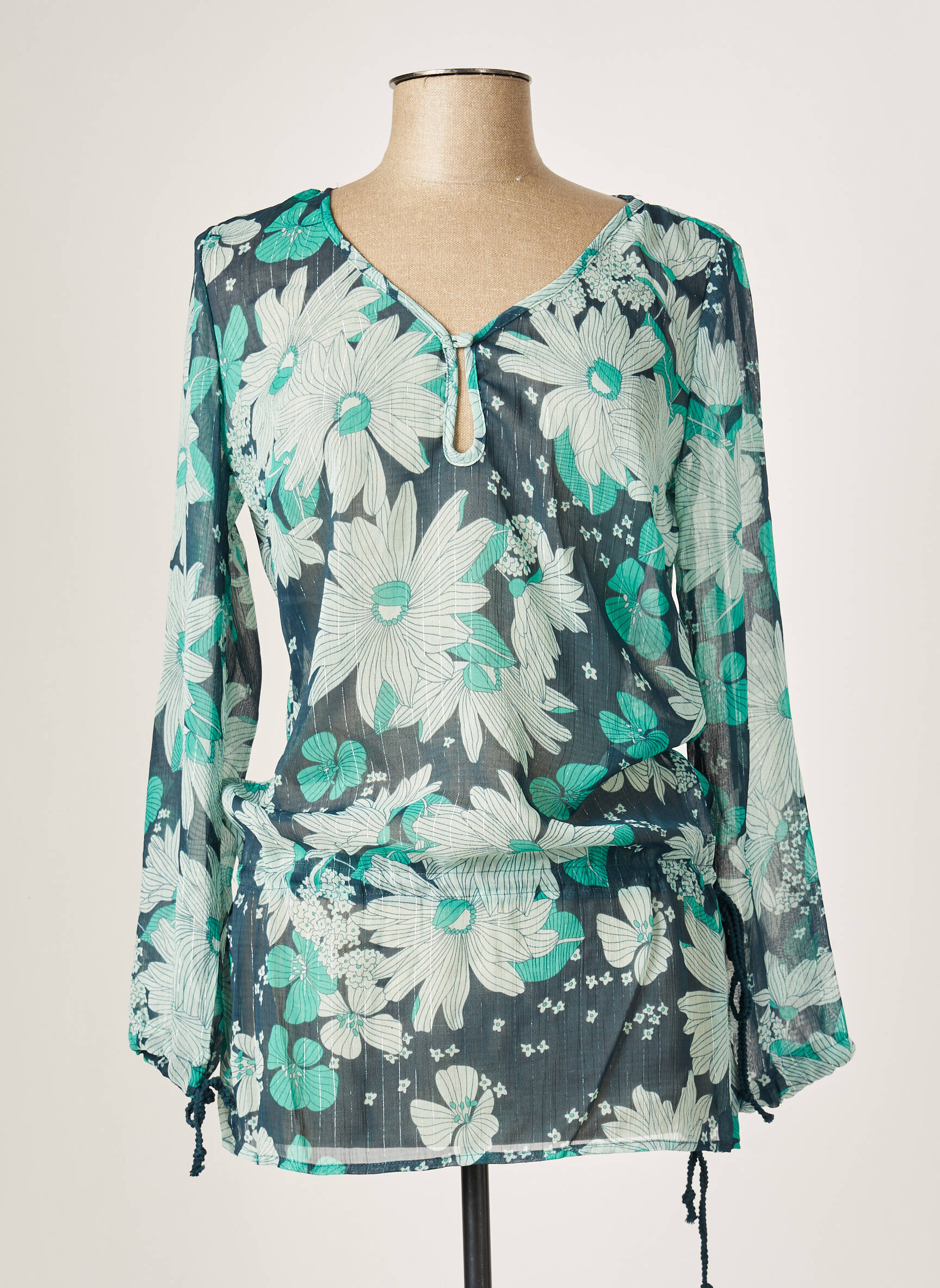 Vila Tuniquemanchelongue Femme couleur vert