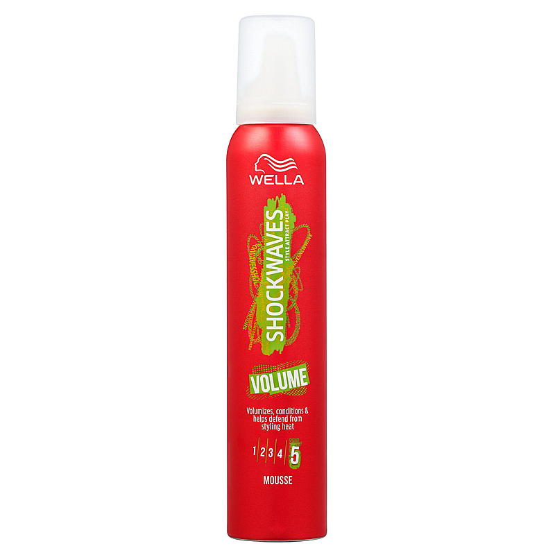 Wella Hårskum 200 ml Wella Shockwaves volume