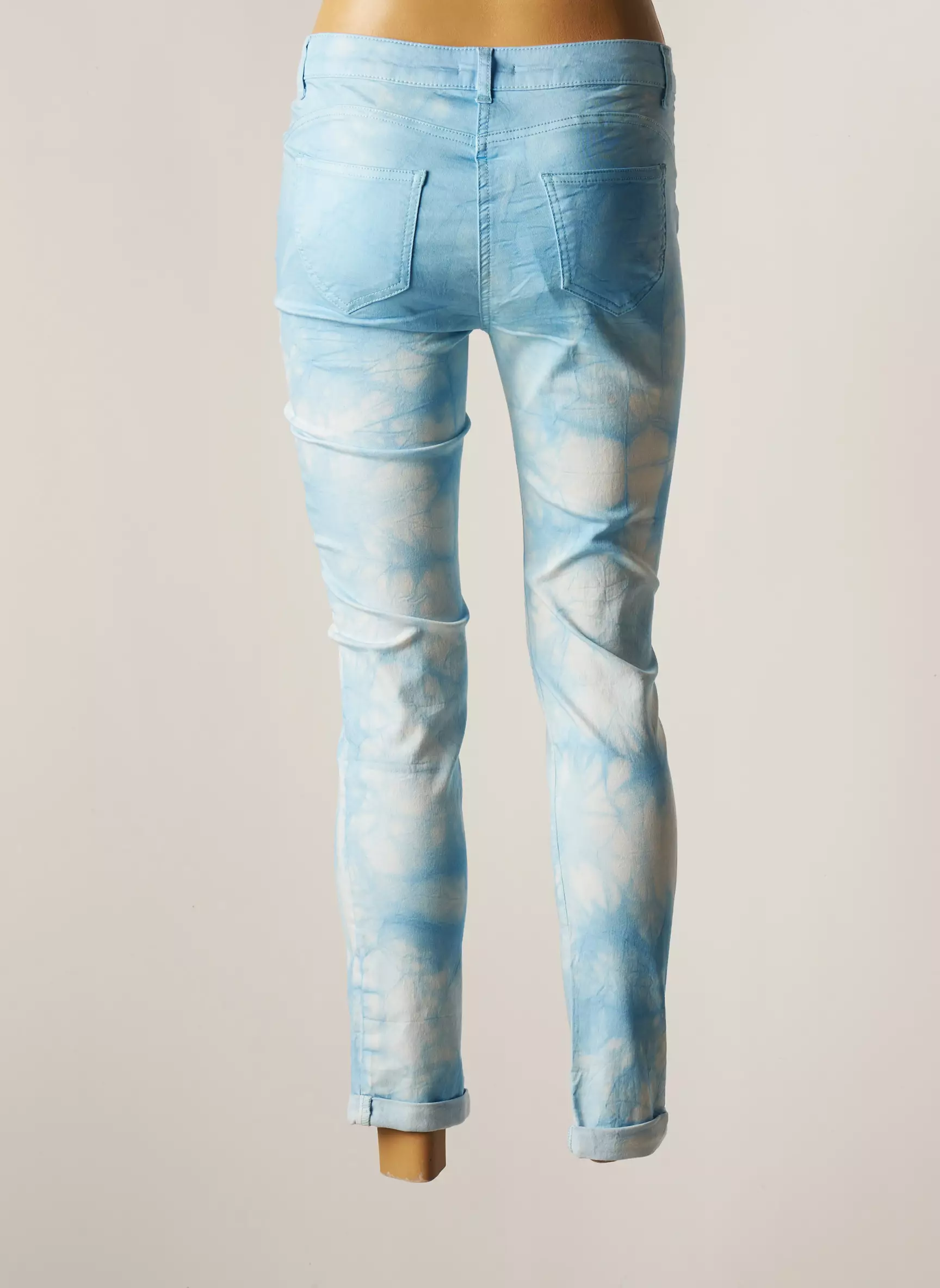 Breal Pantalons Slim Femme couleur bleu