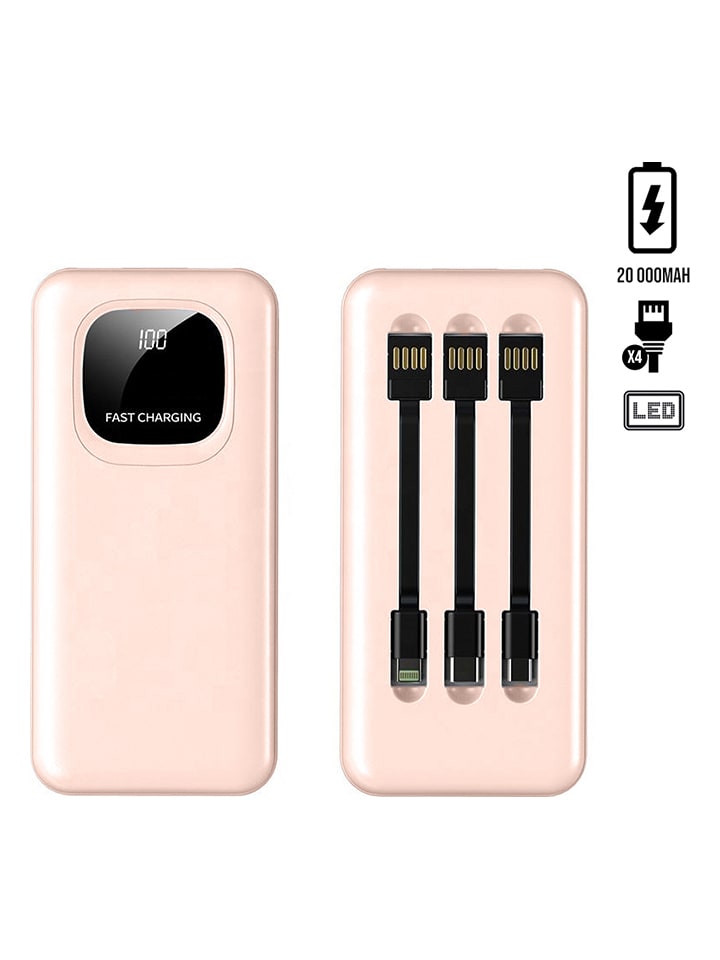 SWEET ACCESS Powerbank 20.000 mAh in Rosa günstig kaufen onesize