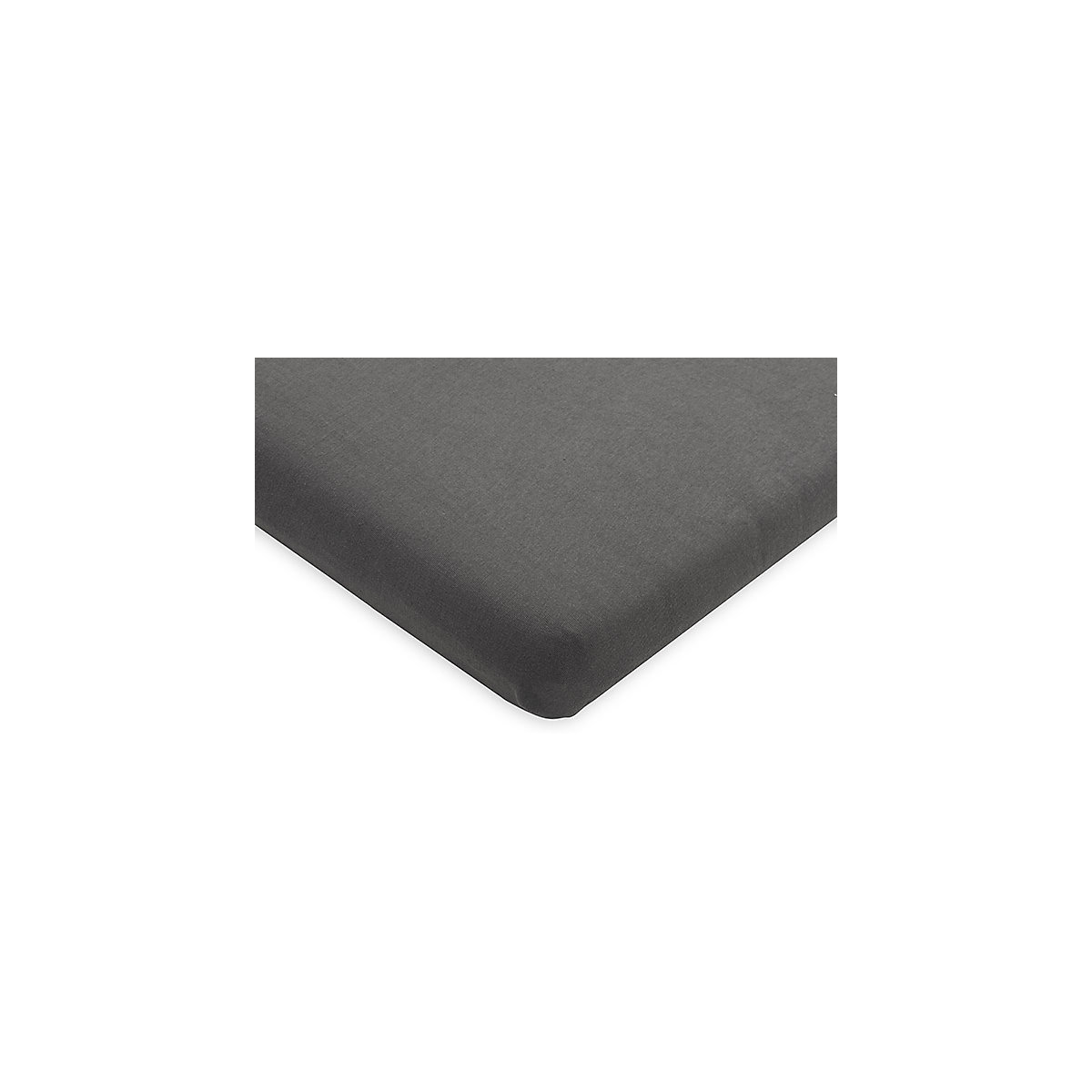 Spannbettlaken für Stubenwagen und Wiegen Jersey, 40 x 80/90 cm, Storm grey