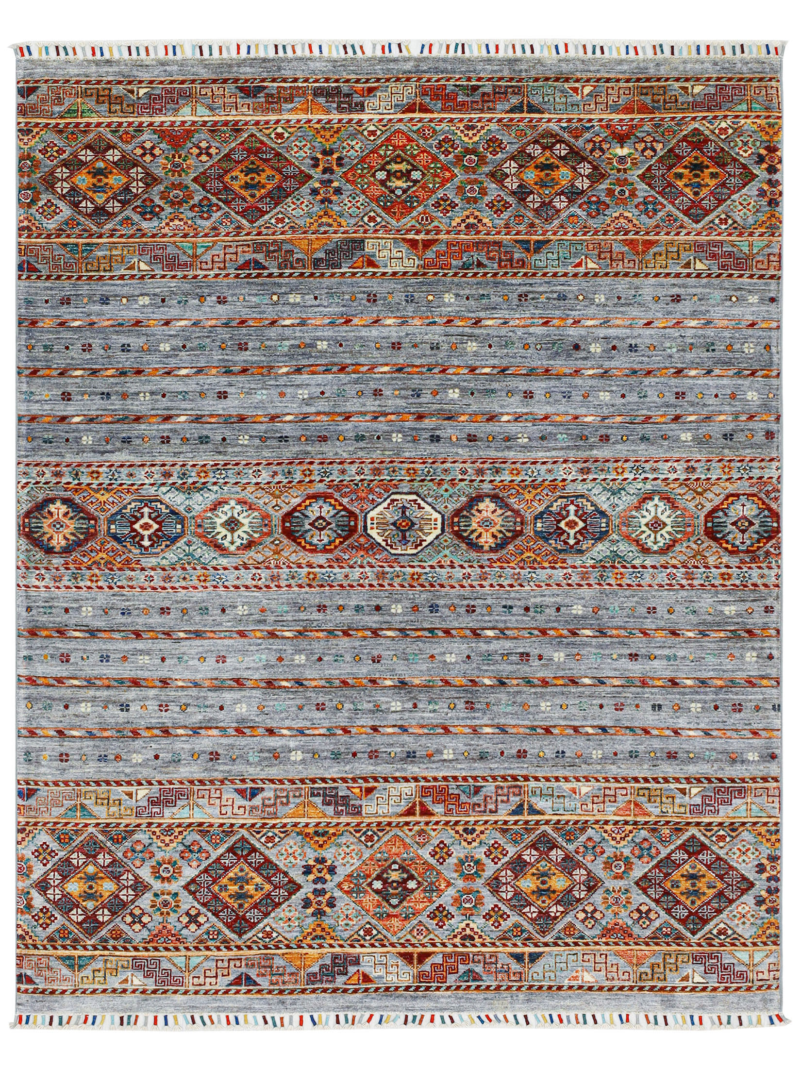 Chobi Schal ca. 194 x 153 cm, Unikat / Einzelstück
