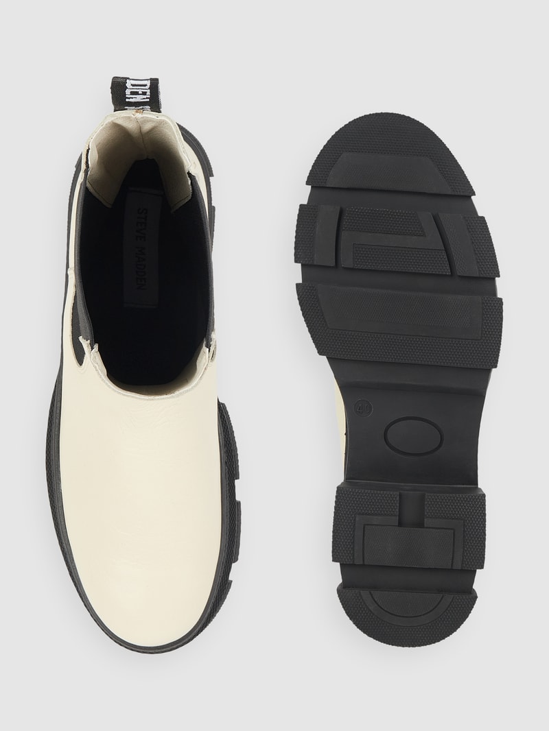 Chelsea Boots aus Leder Modell 'Filina' in beige