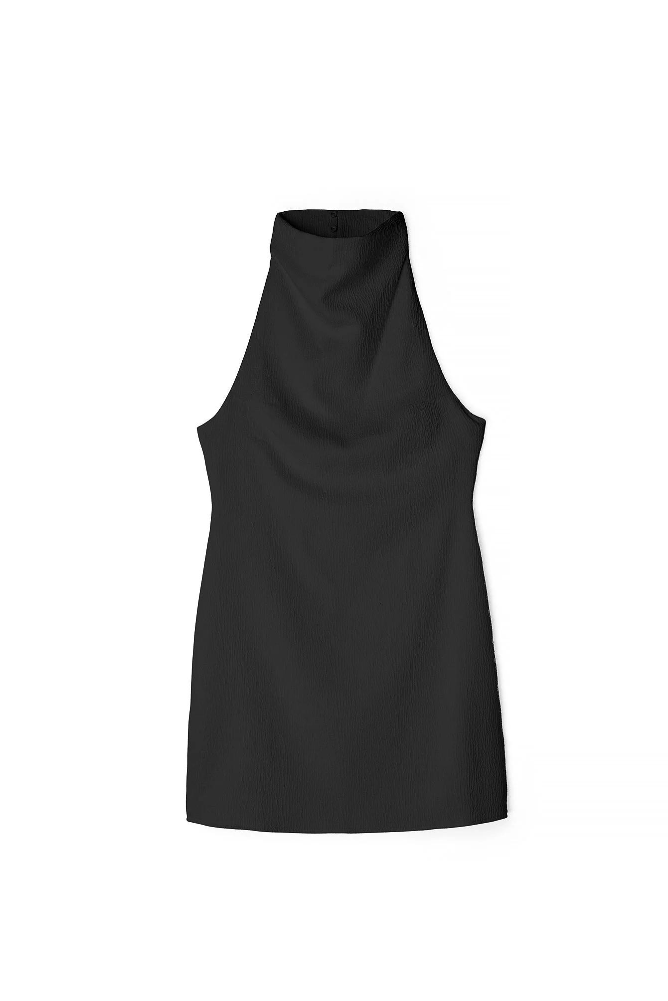 Minikleid mit Trichterausschnitt