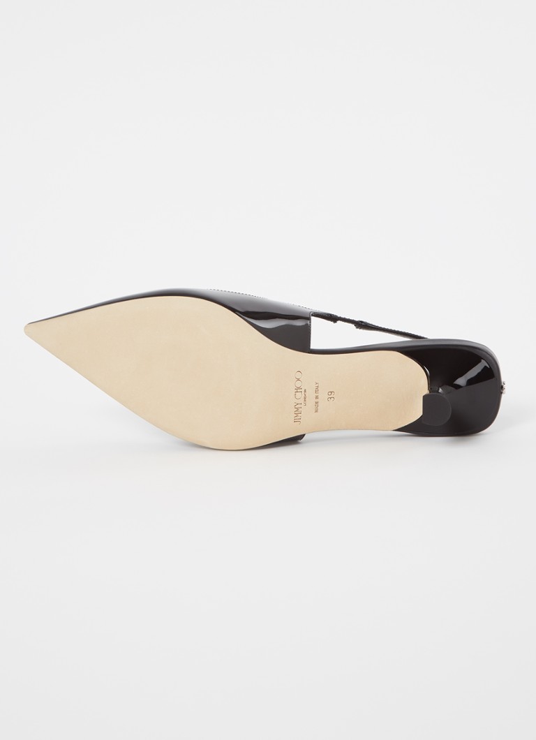 Pantofi cu toc Jimmy Choo Didi 45 din piele lăcuită