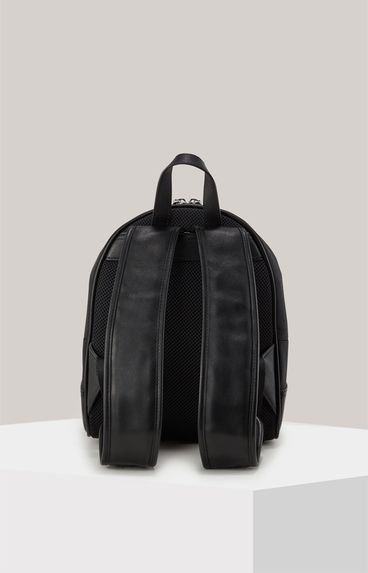 Rucksack Decoro Tessuto Enrica in Schwarz