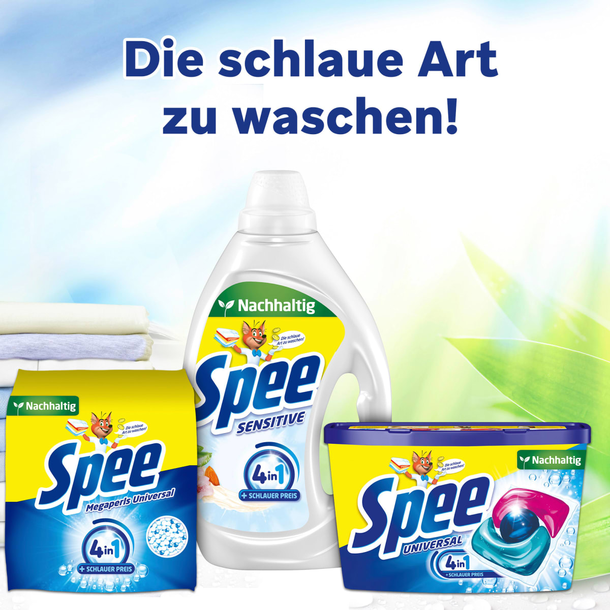 Vollwaschmittel Sensitive Gel, 22 Wl
