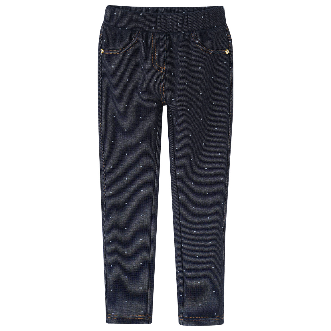 Mädchen Thermo-Jeggings mit Pünktchen-Print