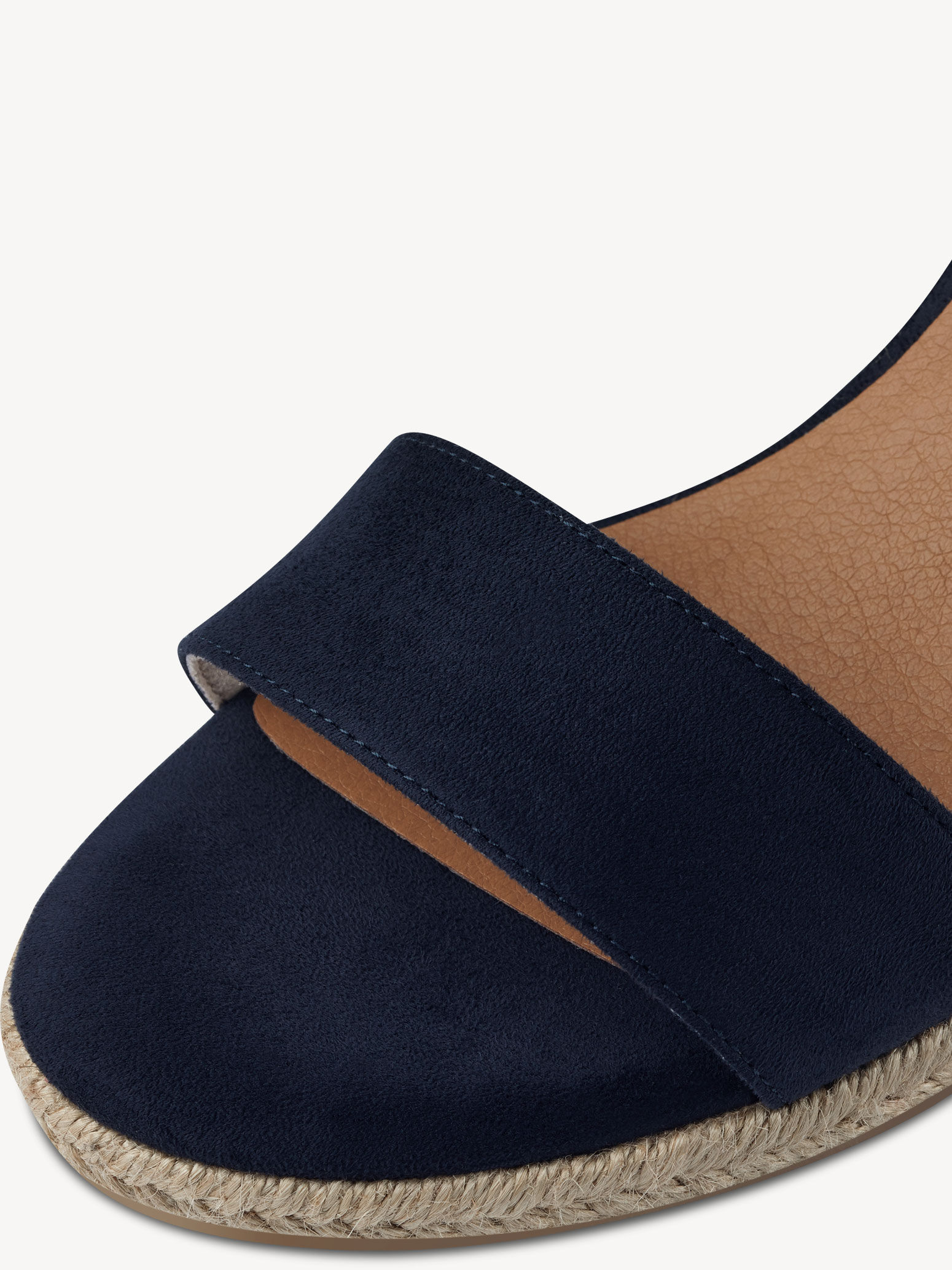 Sandale à talon - bleu