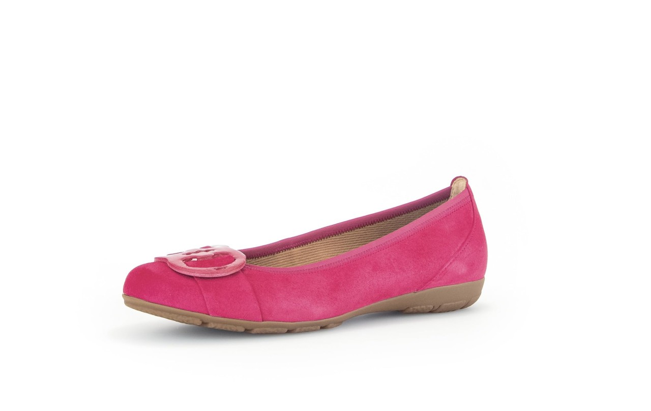 GABOR Ballerinas lila/pink Gabor Fashion sportliche Ballerinas 44.1