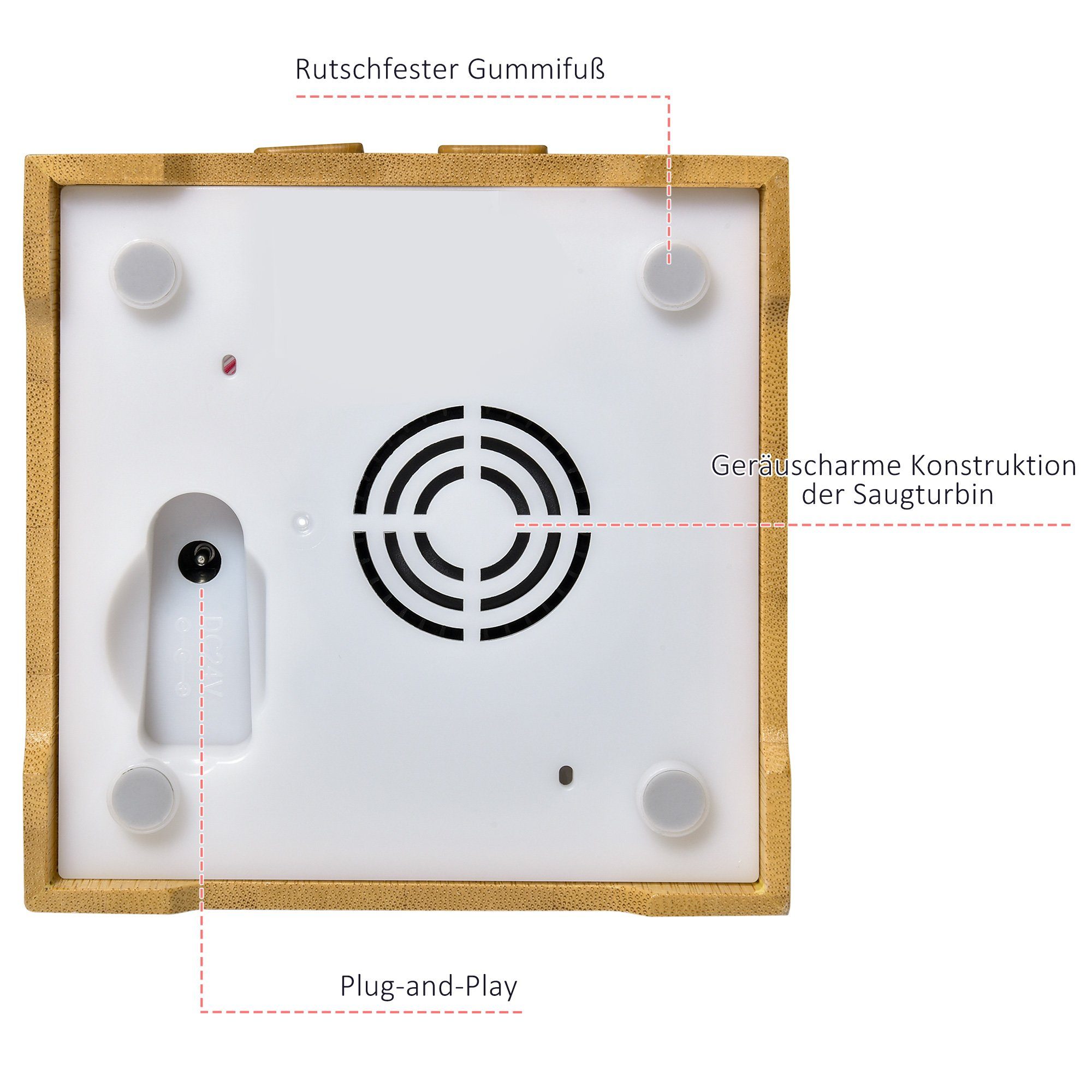 HOMCOM Duftlampe Aroma-Diffusor