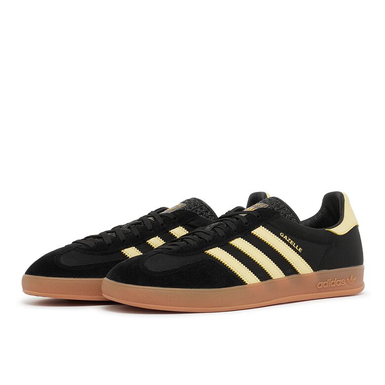 adidas Originals Gazelle Indoor core black/almost yellow/gum2