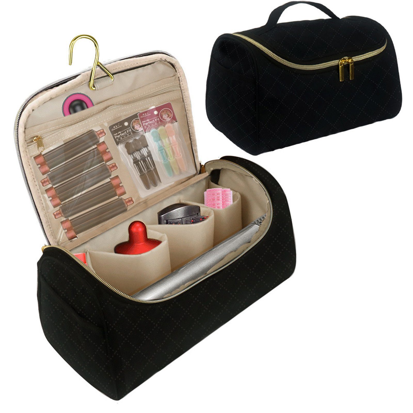 CALIYO Kosmetiktasche Airwrap Tasche, Reisetasche für Airwrap Haarstyler, Aufbewahrungstasche