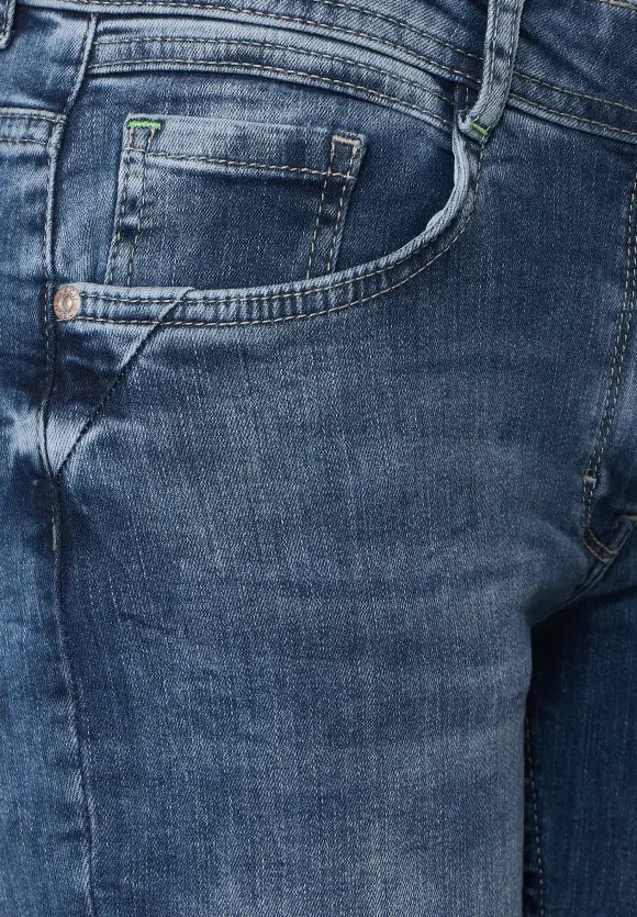 CECIL Loose Fit Jeans in 3/4-Länge