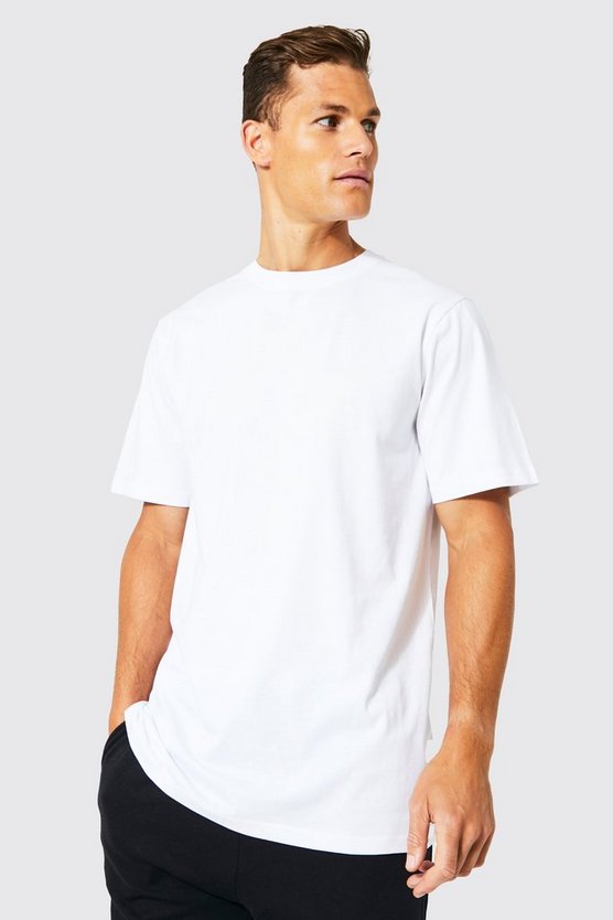 Tall Basic Rundhals T-Shirt
