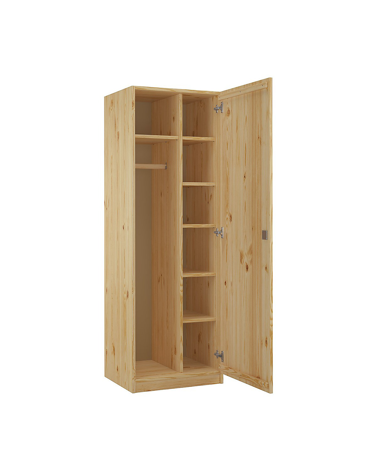 Holzschrank Kiefer massiv Spindschrank 60x180 cm