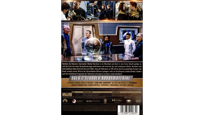 STAR TREK: Discovery - Staffel 3  [5 DVDs]