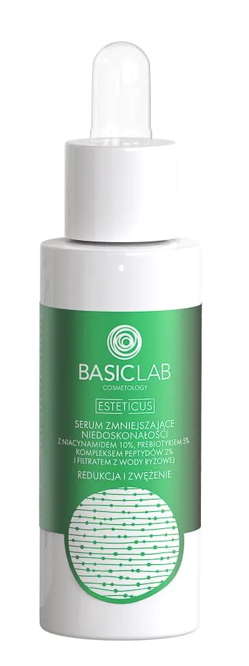 BasicLab Esteticus Imperfection Reducing Serum med 10% niacinamid
