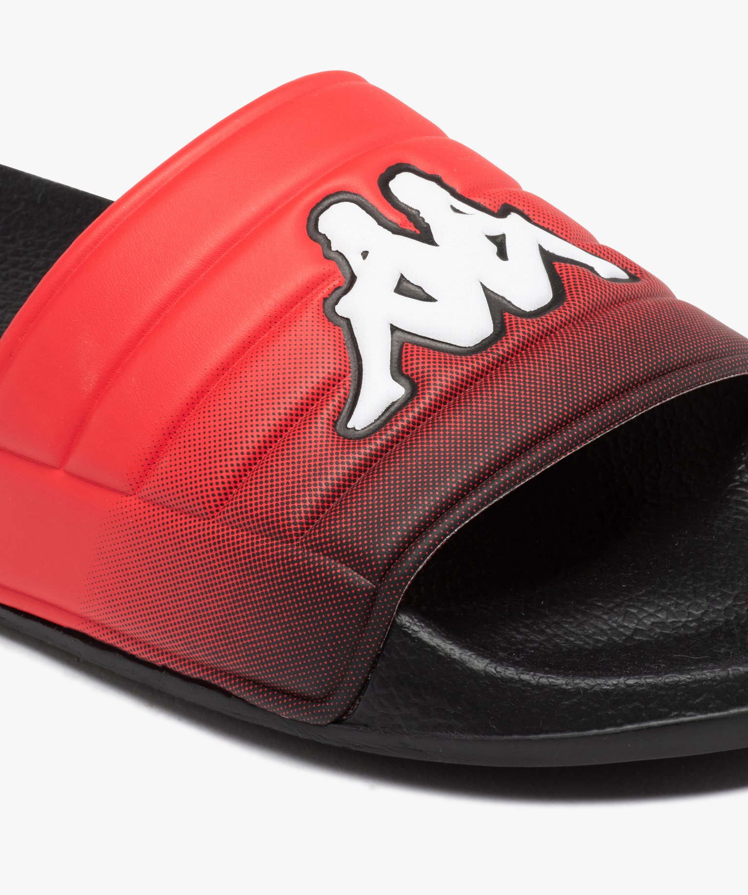 Mules de piscine homme bicolores - Kappa rouge | GEMO