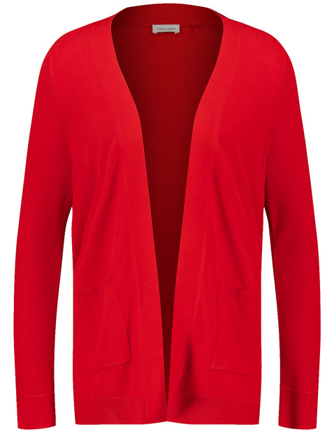 Offener Cardigan aus Feinstrick