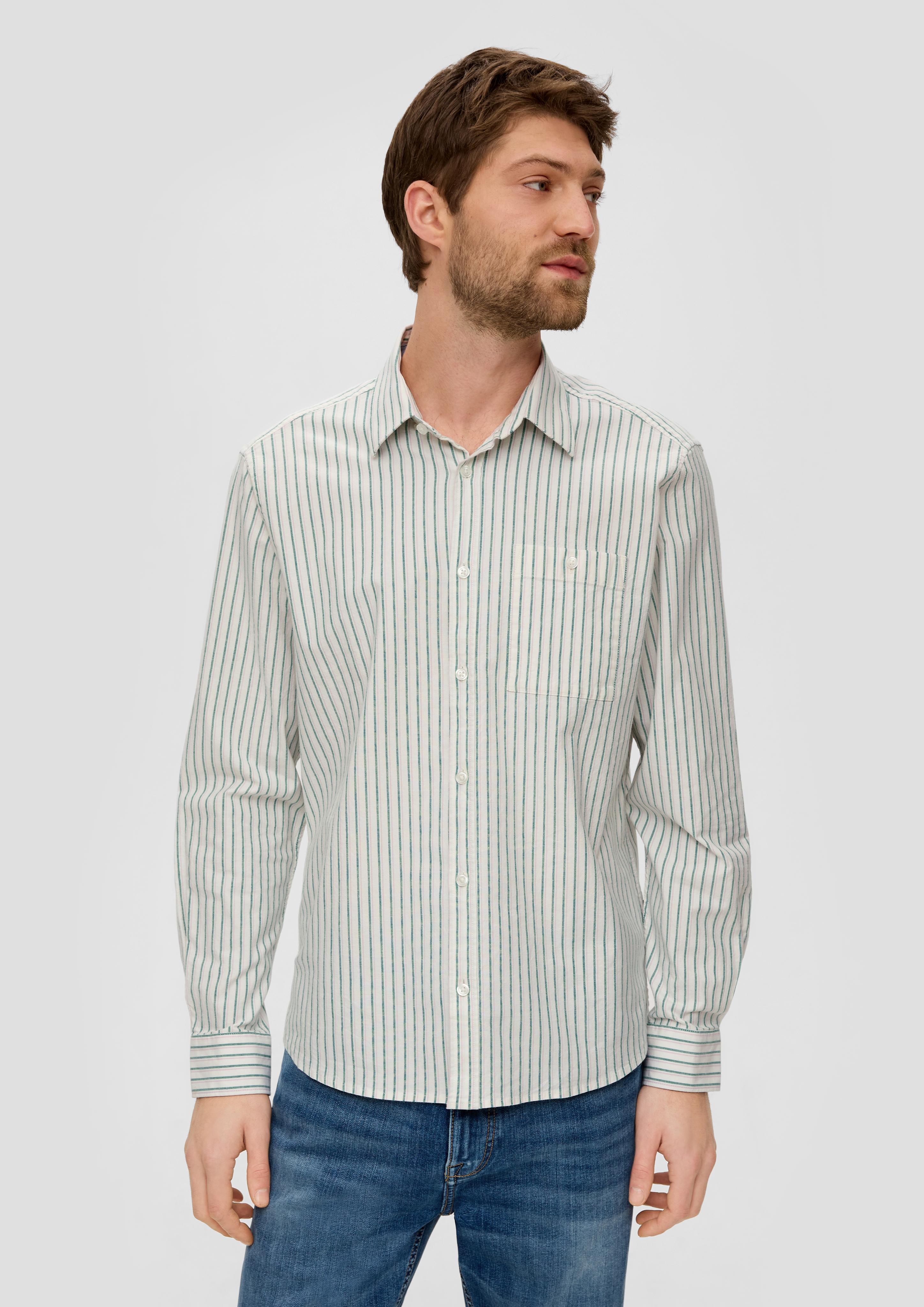Langarmhemd mit Under-Button-down-Kragen  2140644-01G1