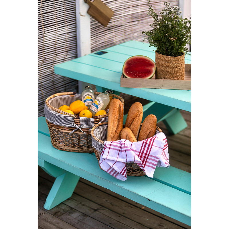 Home Kjøkkenhåndkle 6-pk 50x70 cm rutet