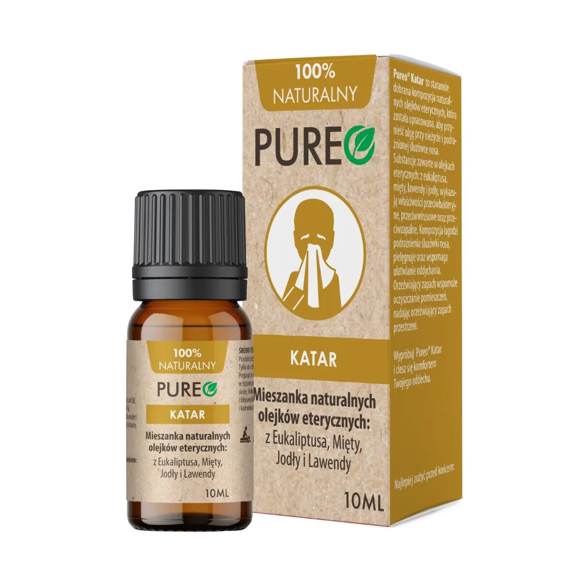 „Pureo“ eterinis aliejus nuo slogos
