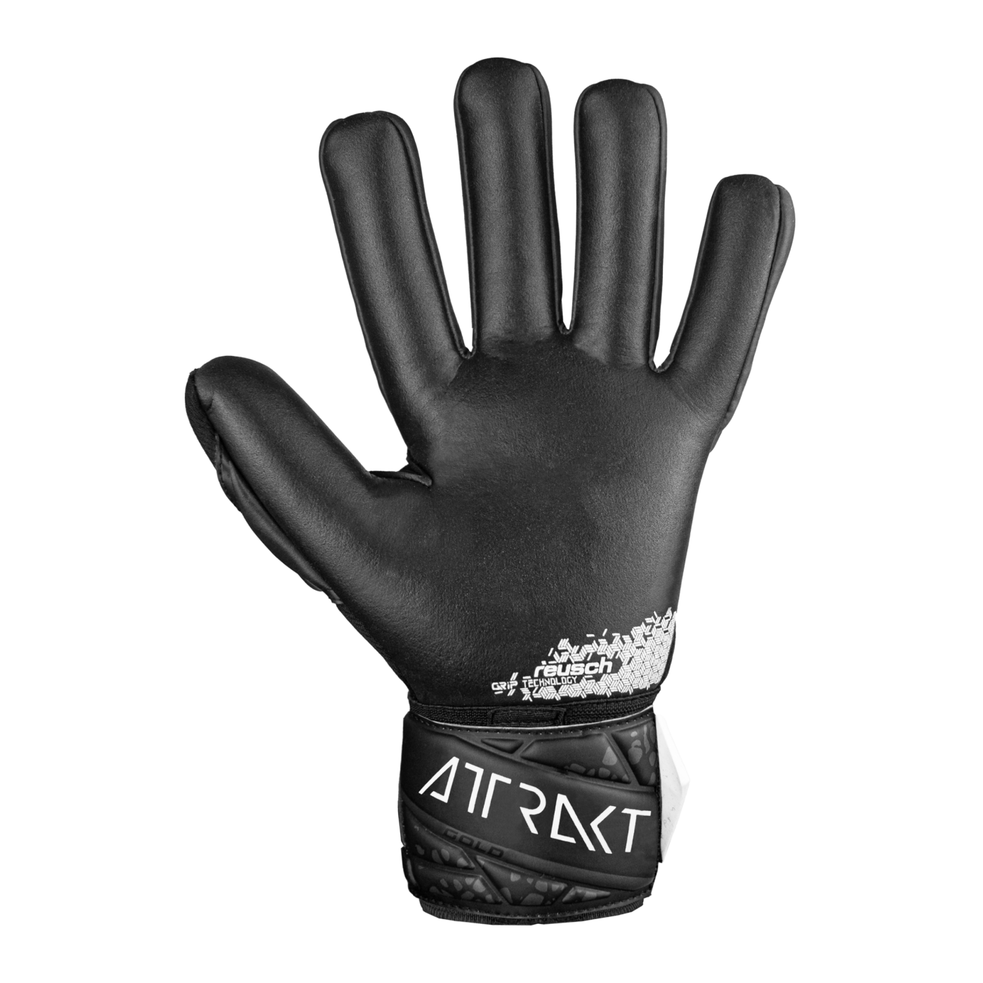 Reusch Attrakt Gold NC TW-Handschuhe Schwarz F7700