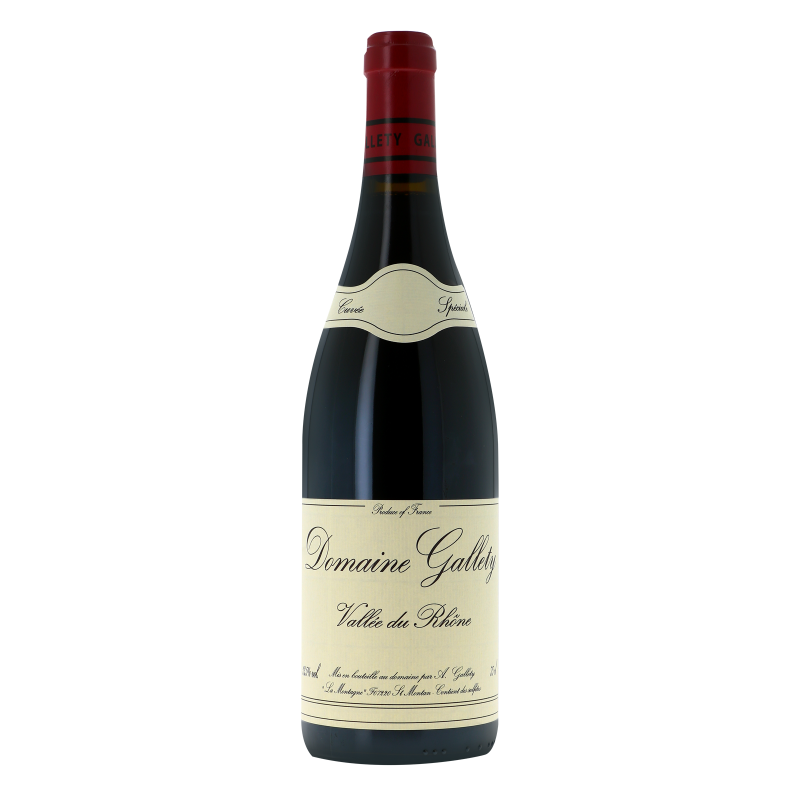 Côtes du Vivarais Cuvée domaine 2017 - Côtes du Vivarais - Rhône - Domaine Gallety (150CL.)