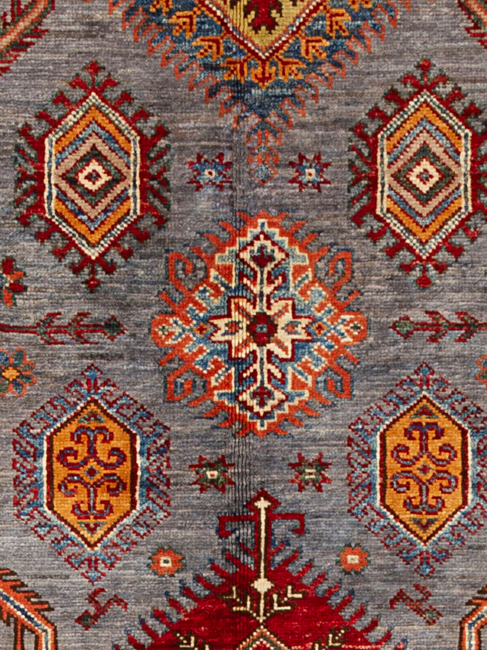 Kazak Ghazni ca. 150 x 224 cm, Unikat / Einzelstück