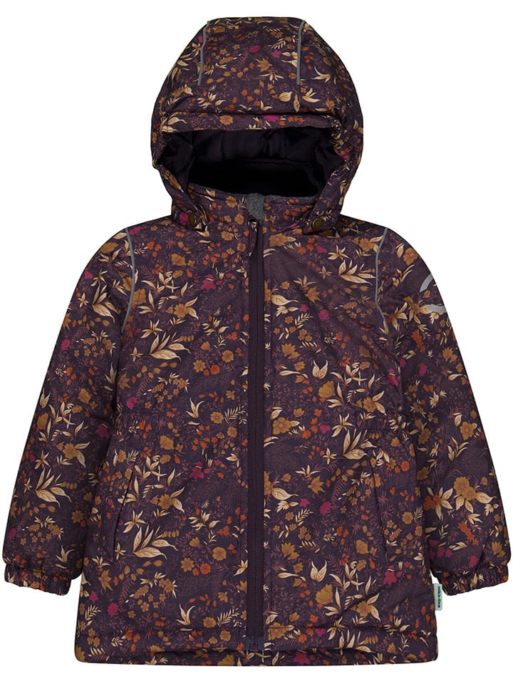 mikk-line Winterjacke in Braun/ Pflaume günstig kaufen
