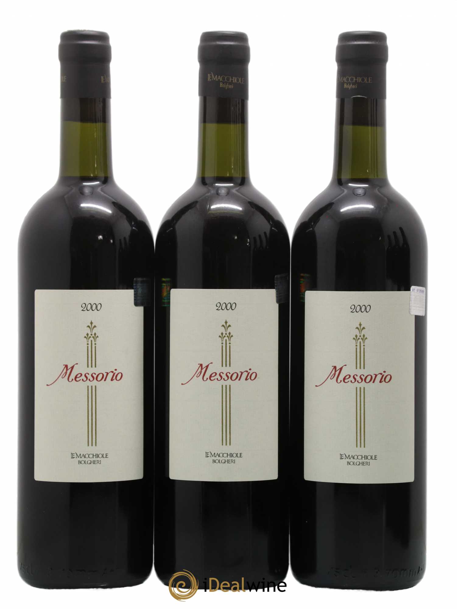 Toscana IGT Le Macchiole Messorio  2000 - Lot de 6 Bouteilles