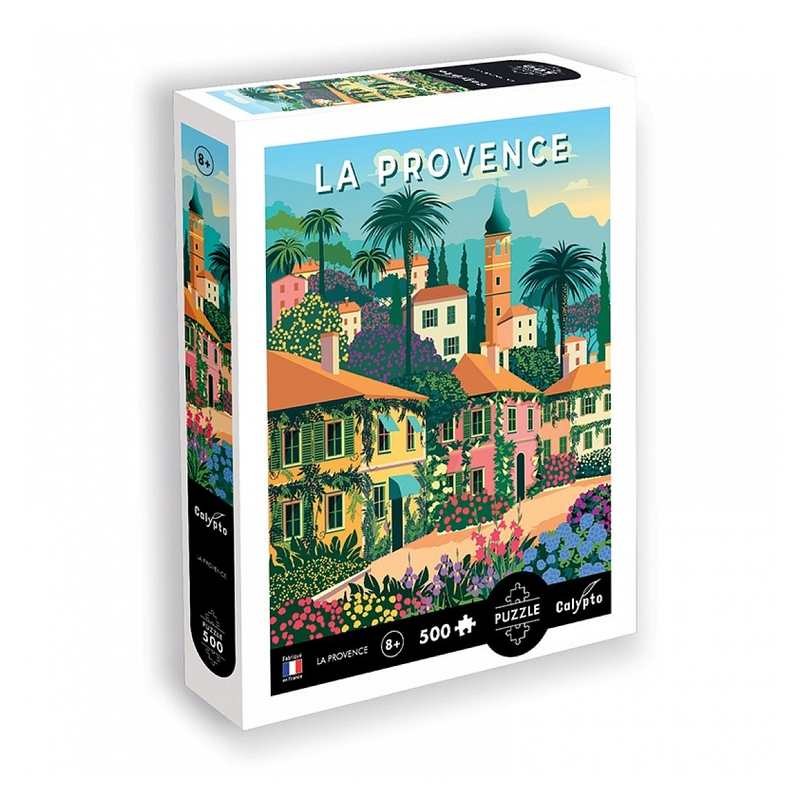 Puzzle Calypto La provence 500 pcs, Sentosphère
