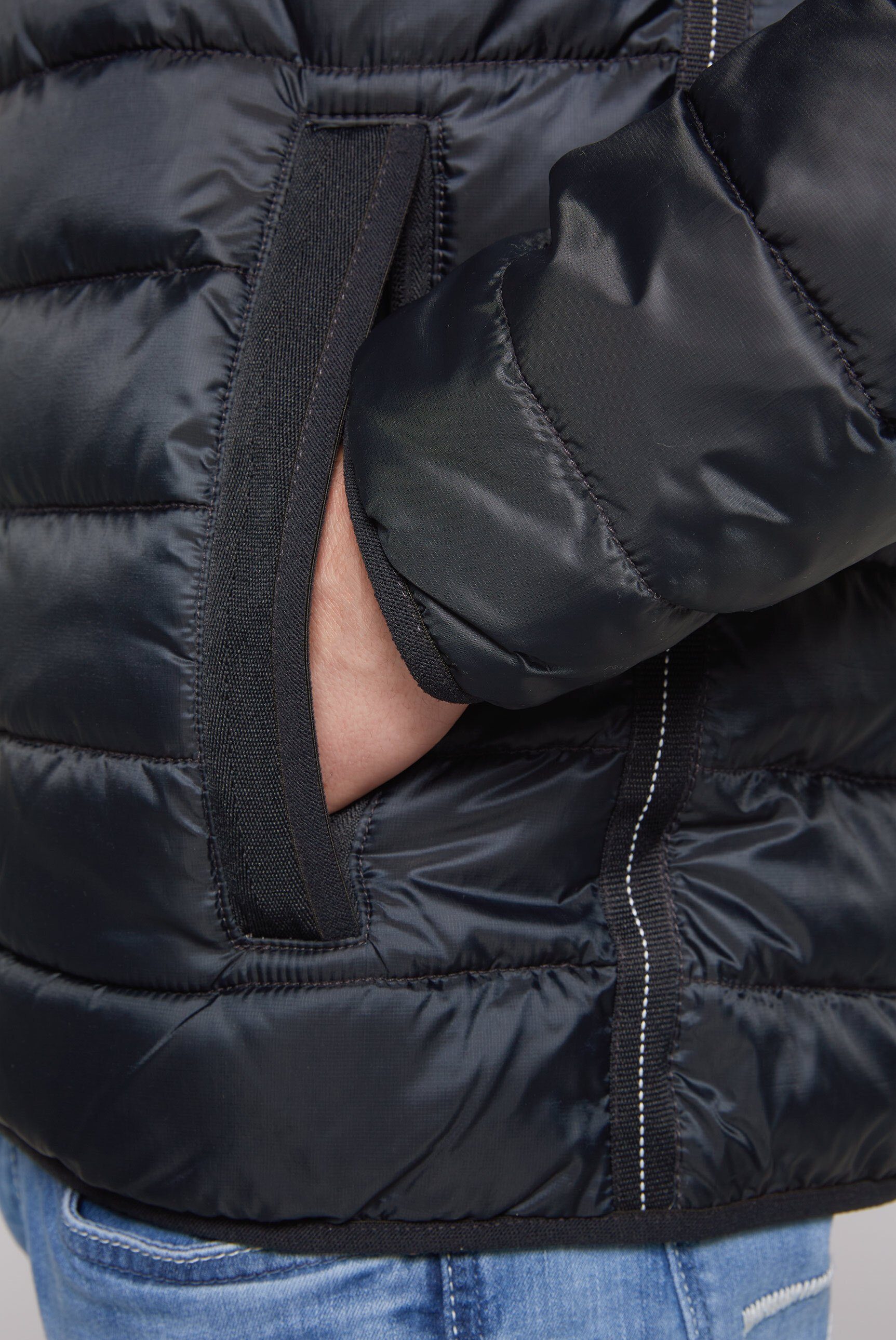 CAMP DAVID Outdoorjacke mit elastischem Saumabschluss