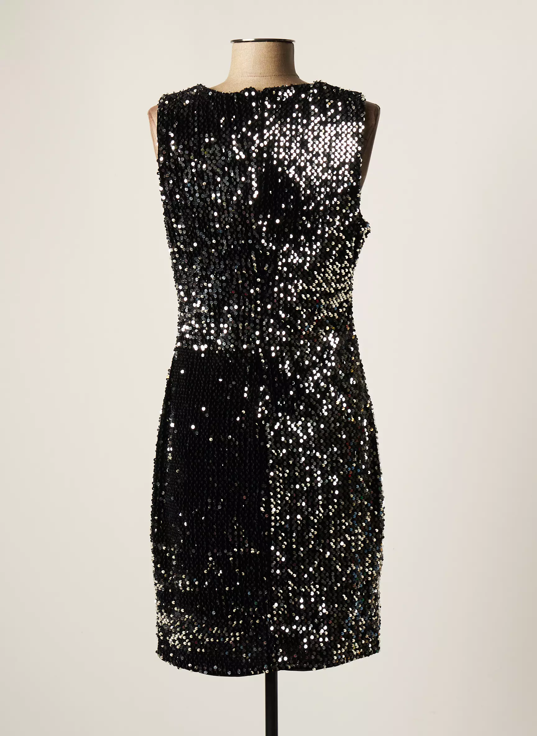 Ichi Robes Mi Longues Femme couleur noir