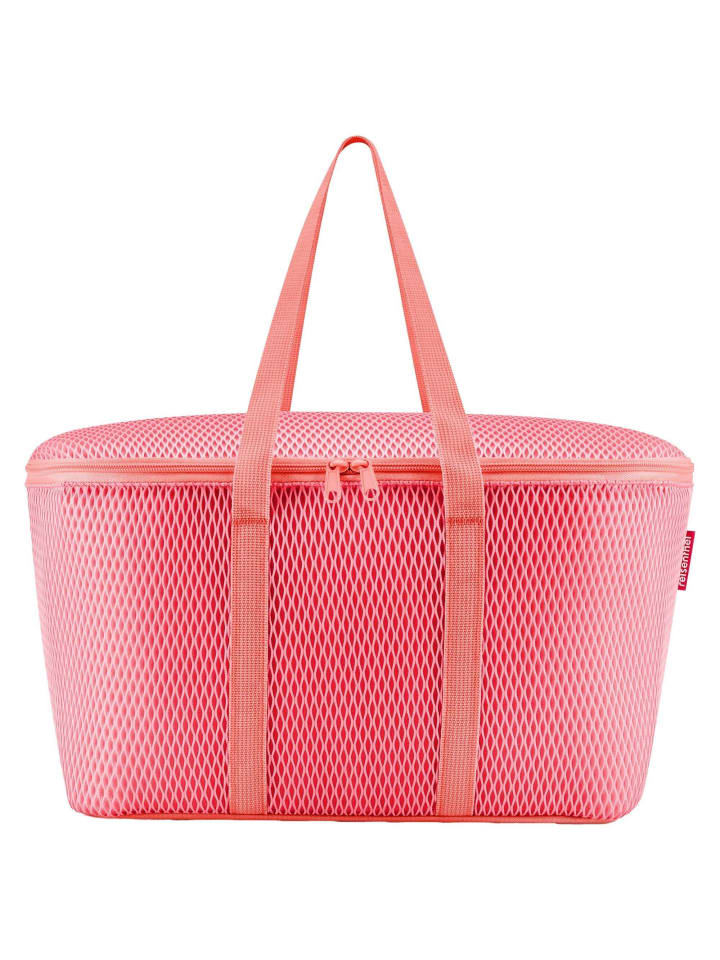 Reisenthel thermo coolerbag - Kühltasche 44.5 cm (twist powder blue) in mesh coral günstig kaufen onesize