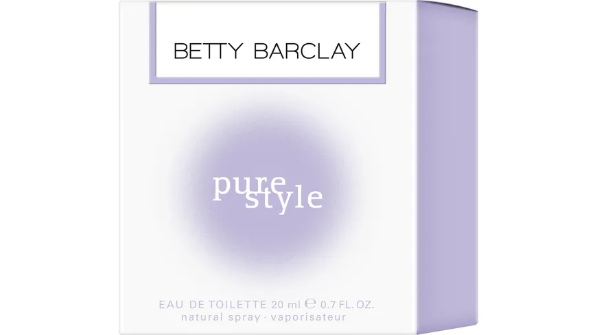 BETTY BARCLAY Pure Style Eau de Toilette 20 ml