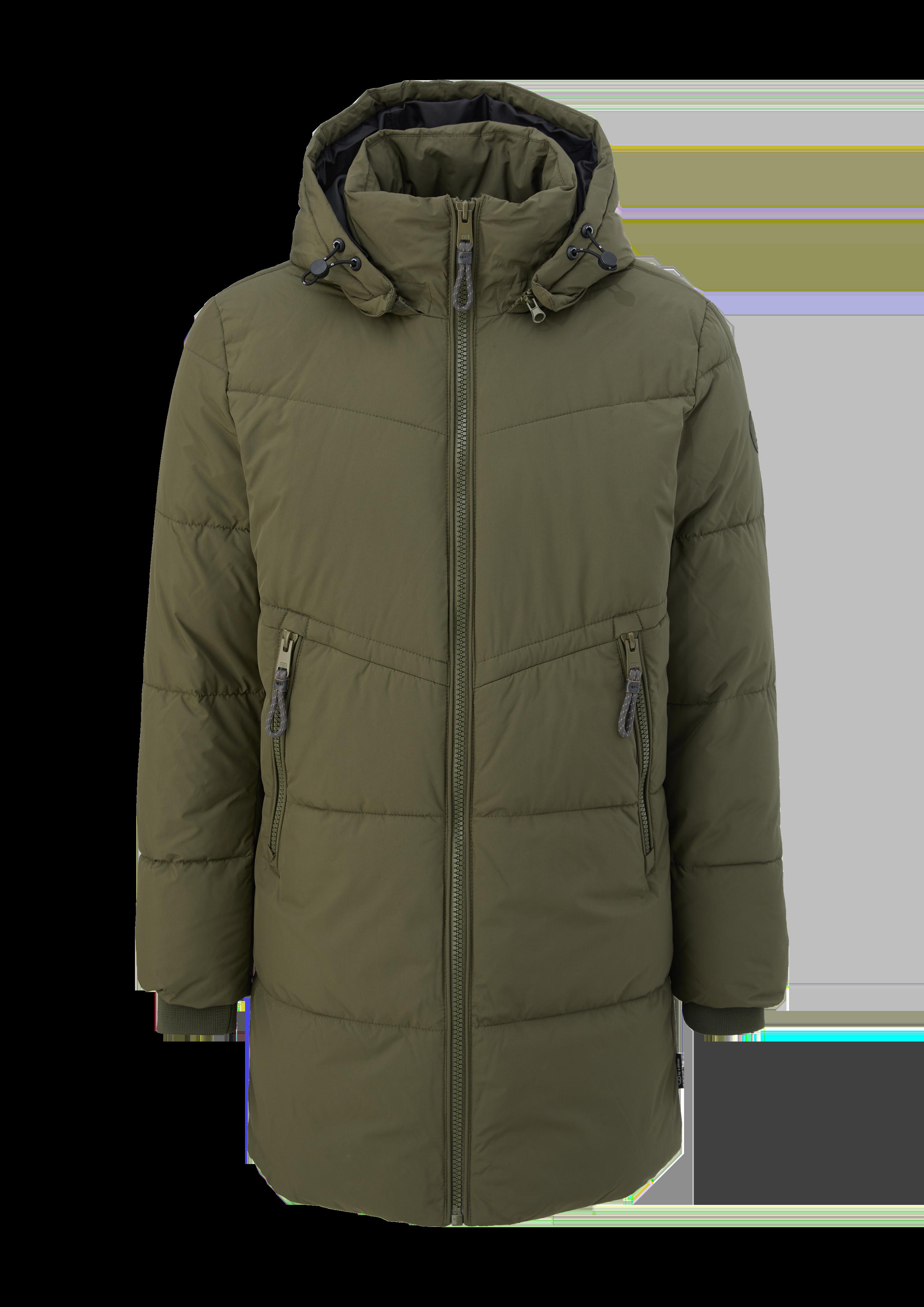 Steppjacke mit abnehmbarer Kapuze  2115923-7934
