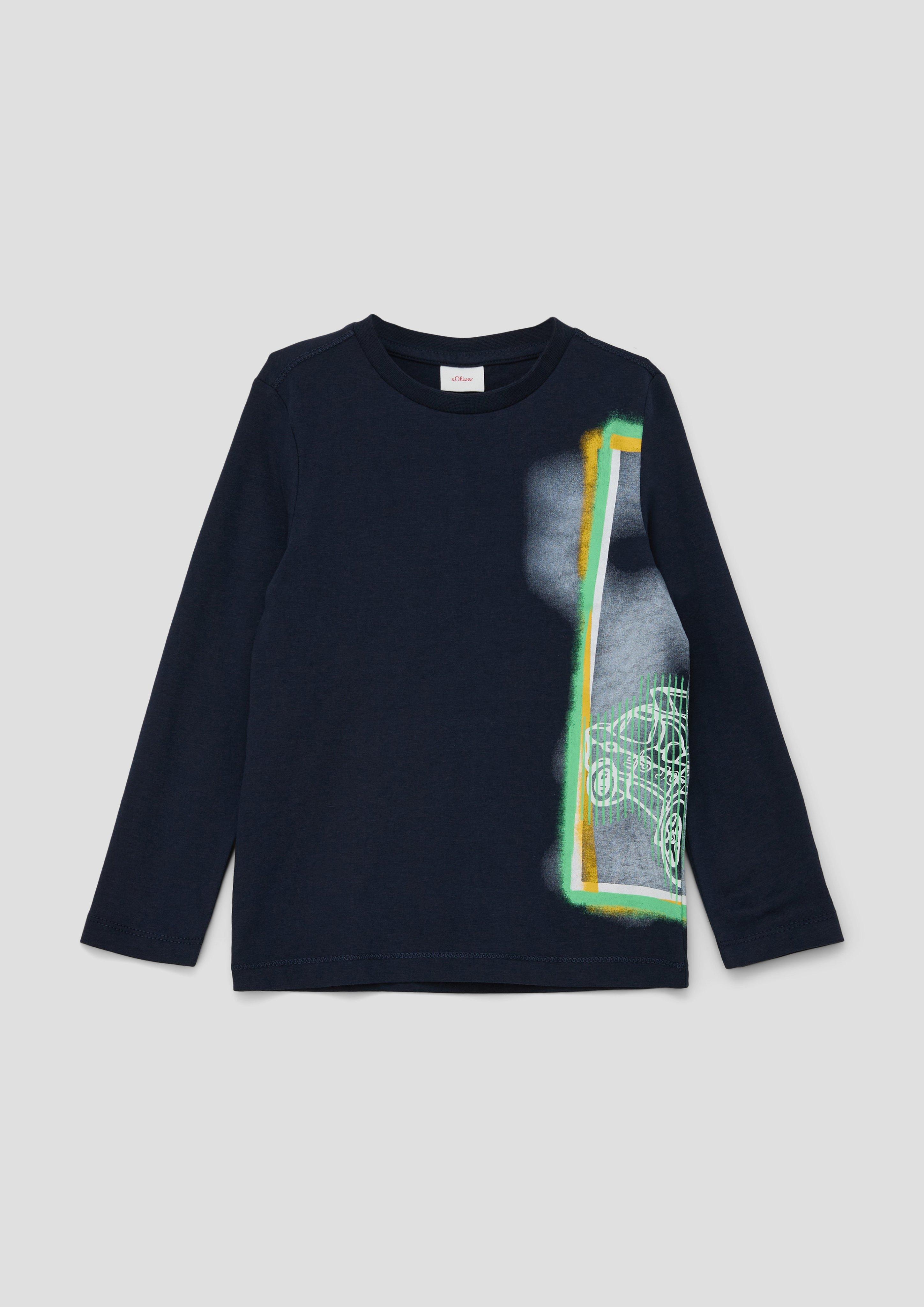 Longsleeve mit umlaufendem Print  2134227-5952