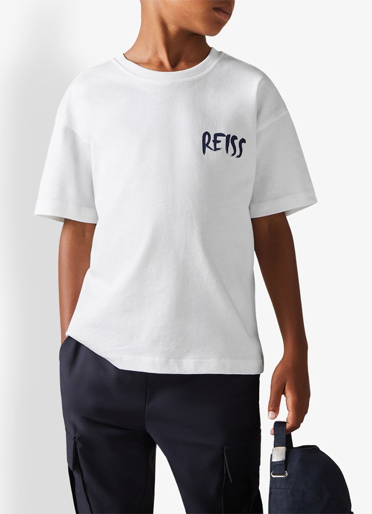 Reiss Abbott -t-paita logopainatuksella