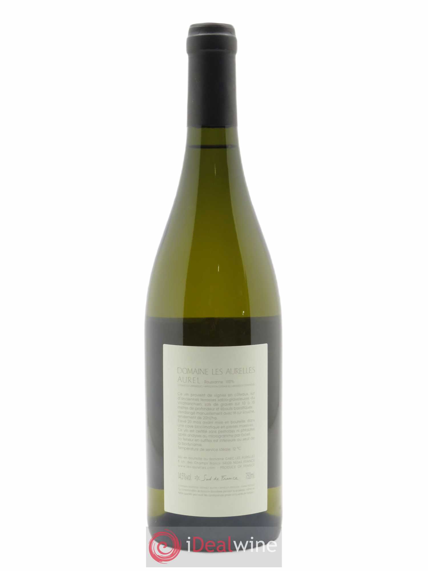 Coteaux du Languedoc Aurel Domaine les Aurelles - Basile et Caroline Saint-Germain  2016 - Lot de 1 Bouteille