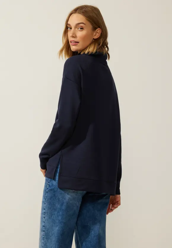 Street One Sweatpullover mit Stehkragen