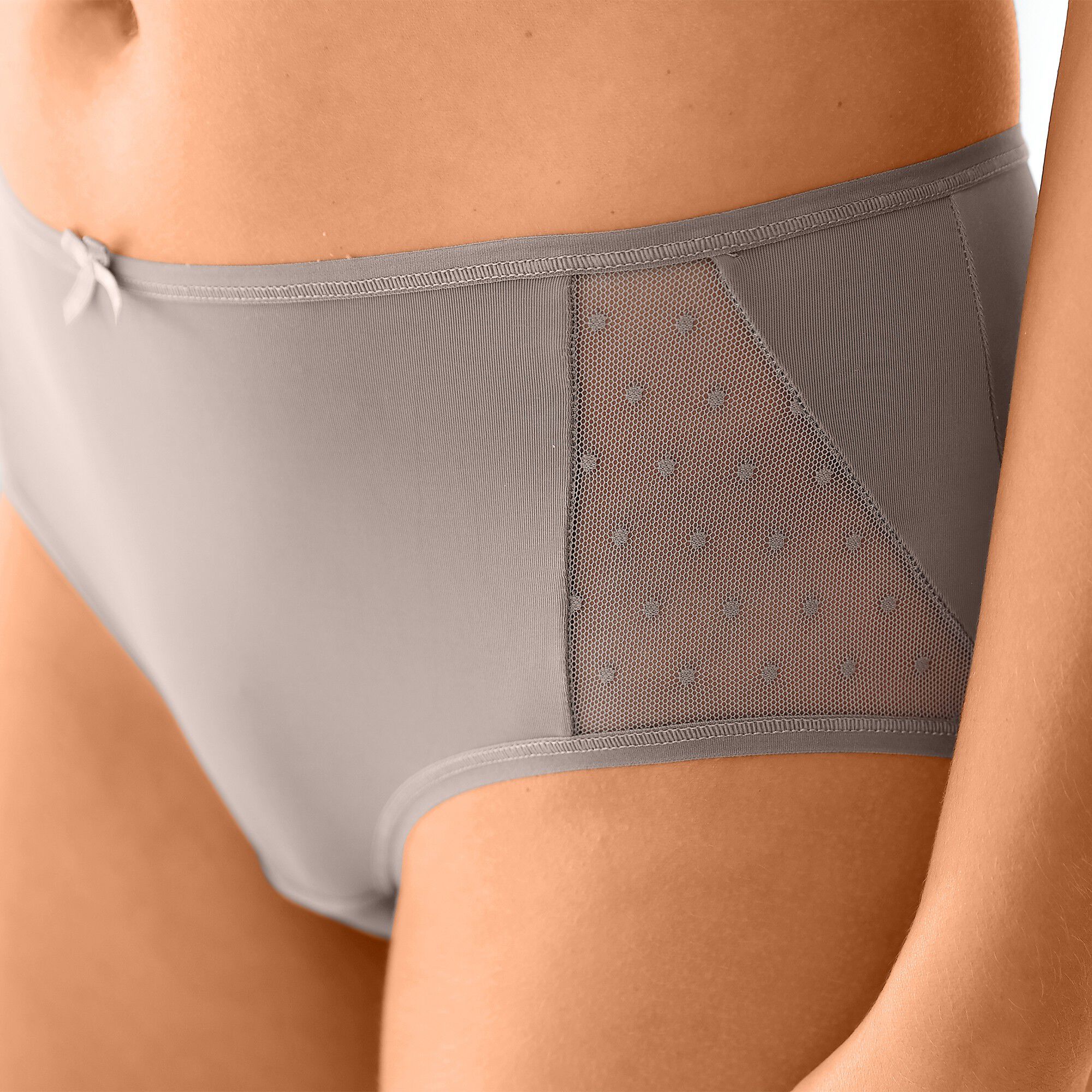 Culotte microfibre forme maxi  – Lot de 2