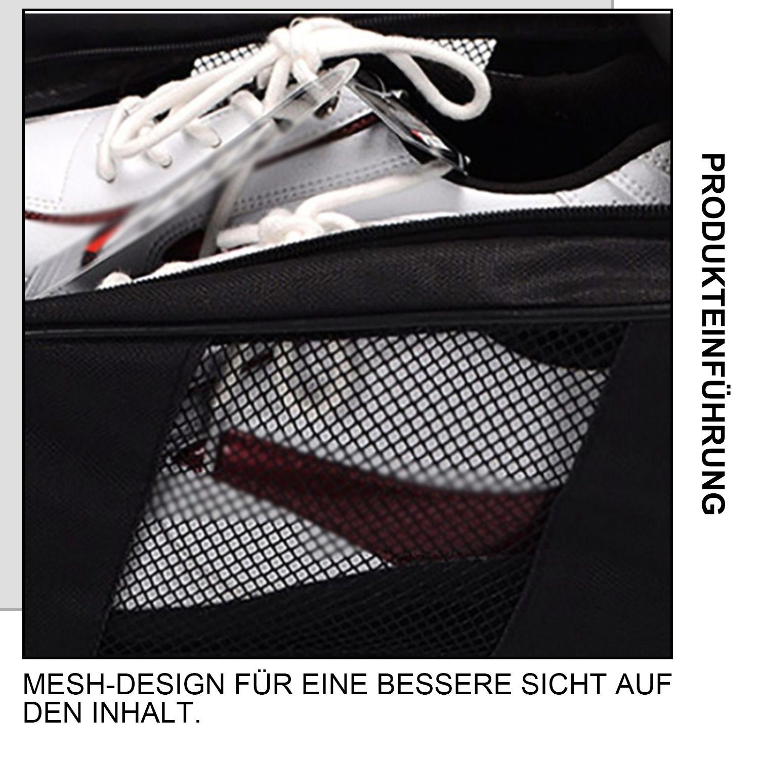 Daisred Aufbewahrungstasche Schuhtasche Schuhbeutel Reise Golfschuhe Aufbewahrung