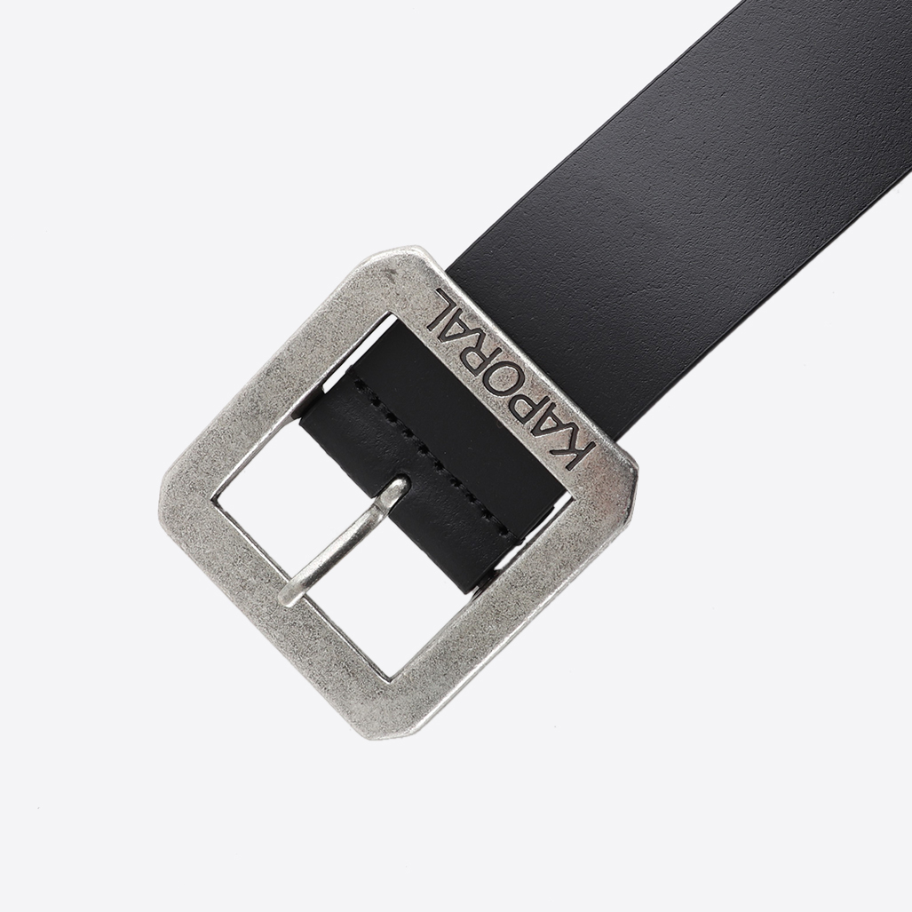 BOLD   Ceinture en cuir noir Homme
