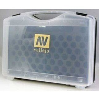 Vallejo Model Color: Vallejo Leerkoffer für 80 Fläschchen (empty case)
