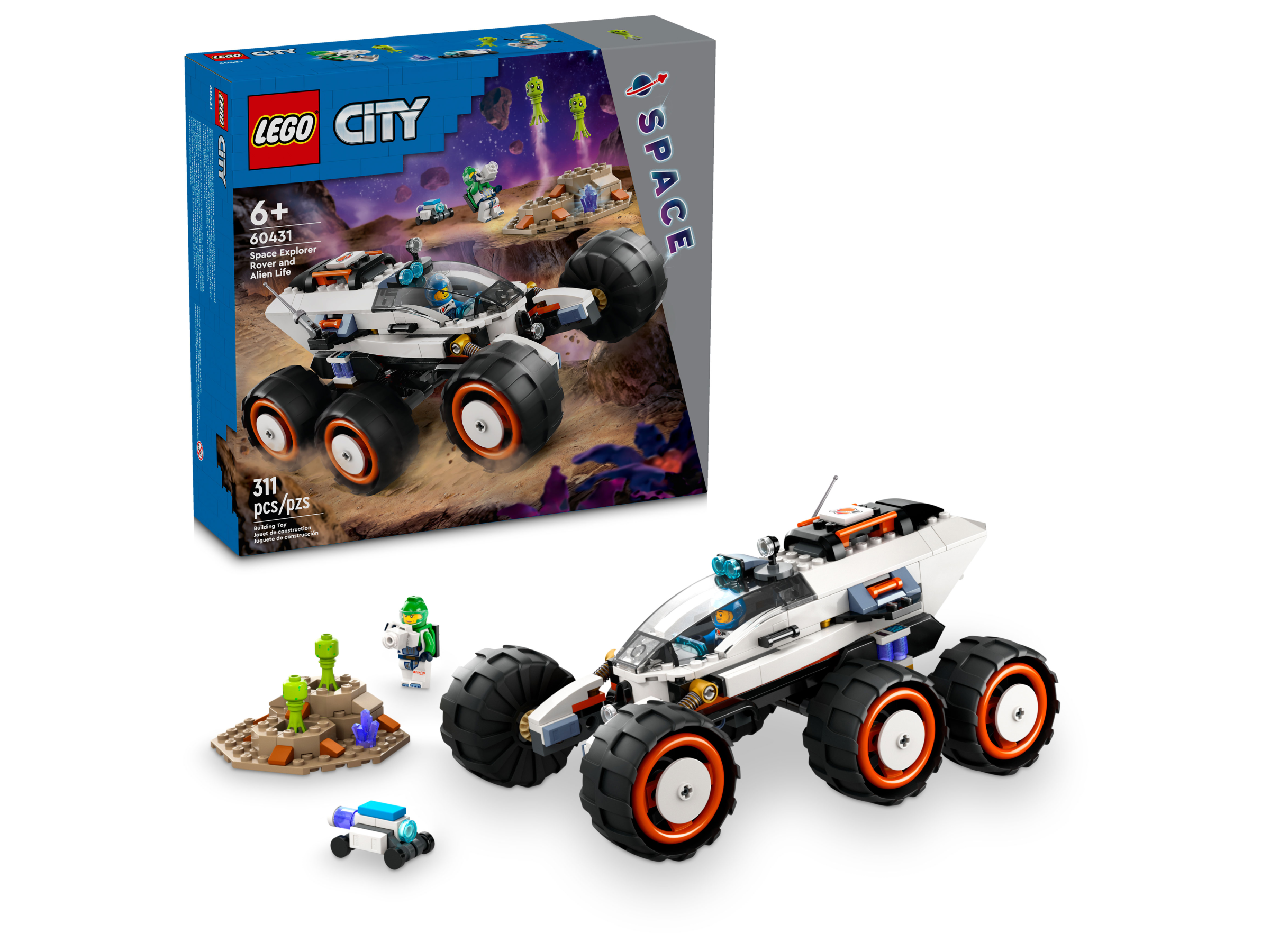 Weltraum-Rover mit Außerirdischen 60431